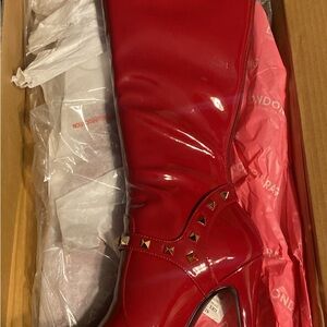 Red Heel Boots
